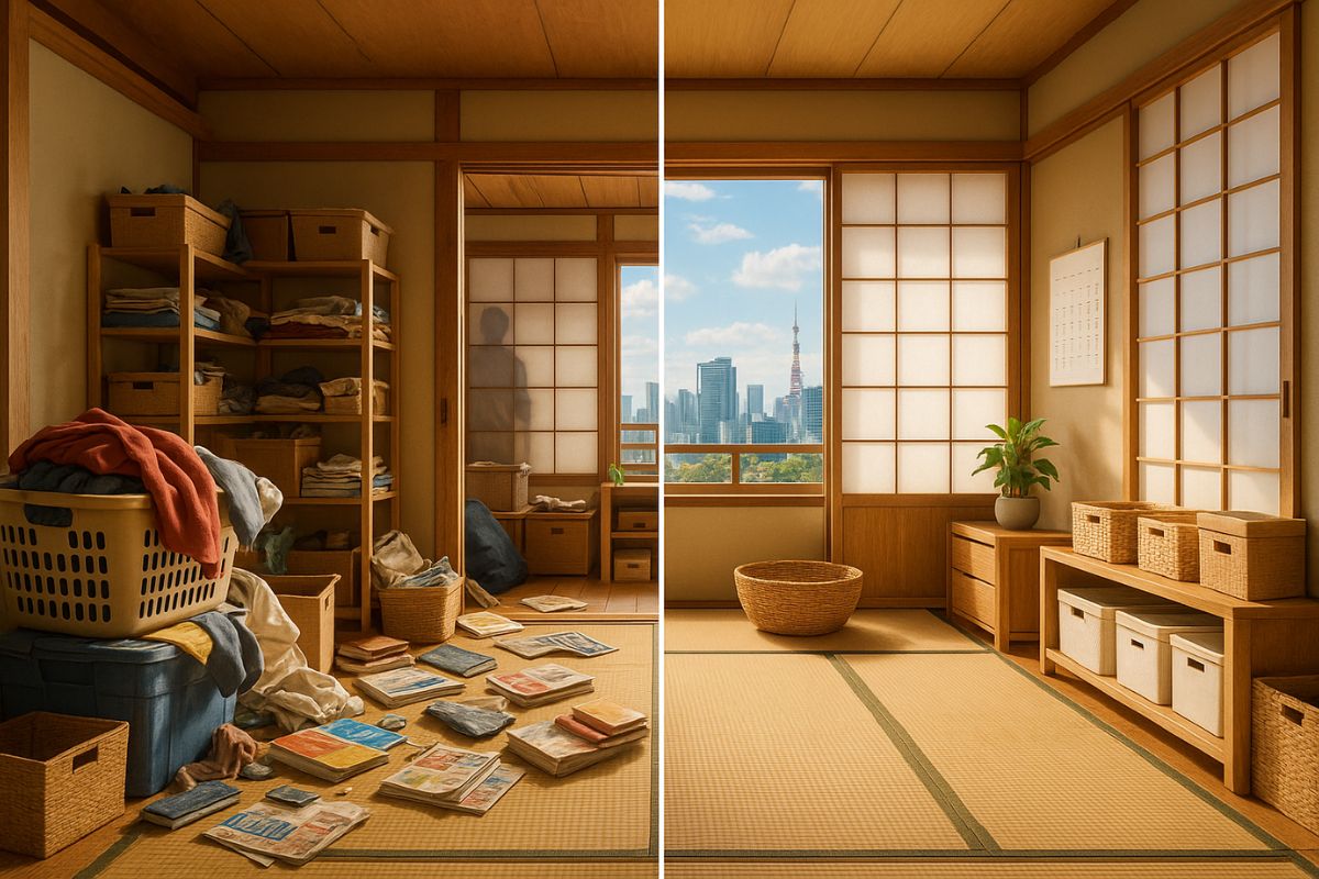 Descubra como sete hábitos japoneses podem deixar sua casa organizada para sempre, com menos coisas, mais clareza visual e uma rotina leve. Entenda por que hábitos japoneses criam um sistema simples que mantém a casa organizada todos os dias.