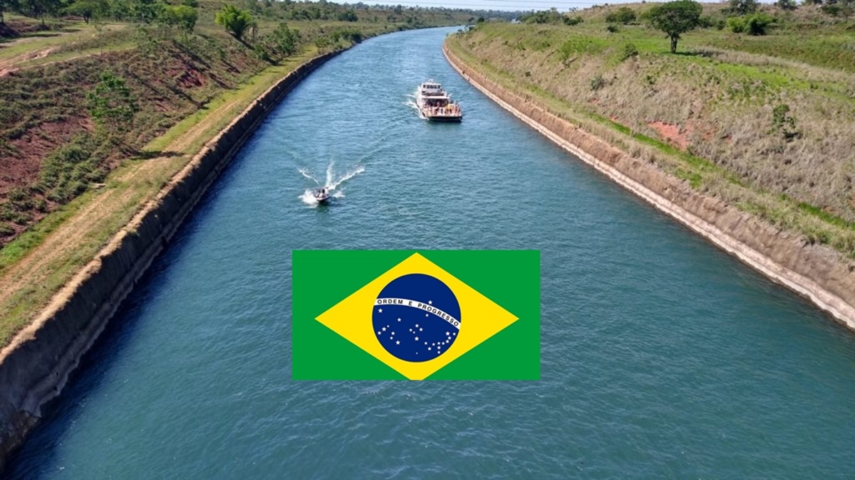 Canal artificial Deoclécio Bispo dos Santos liga dois reservatórios paulistas, reforça a navegação e atrai visitantes que percorrem seus 9,6 mil metros