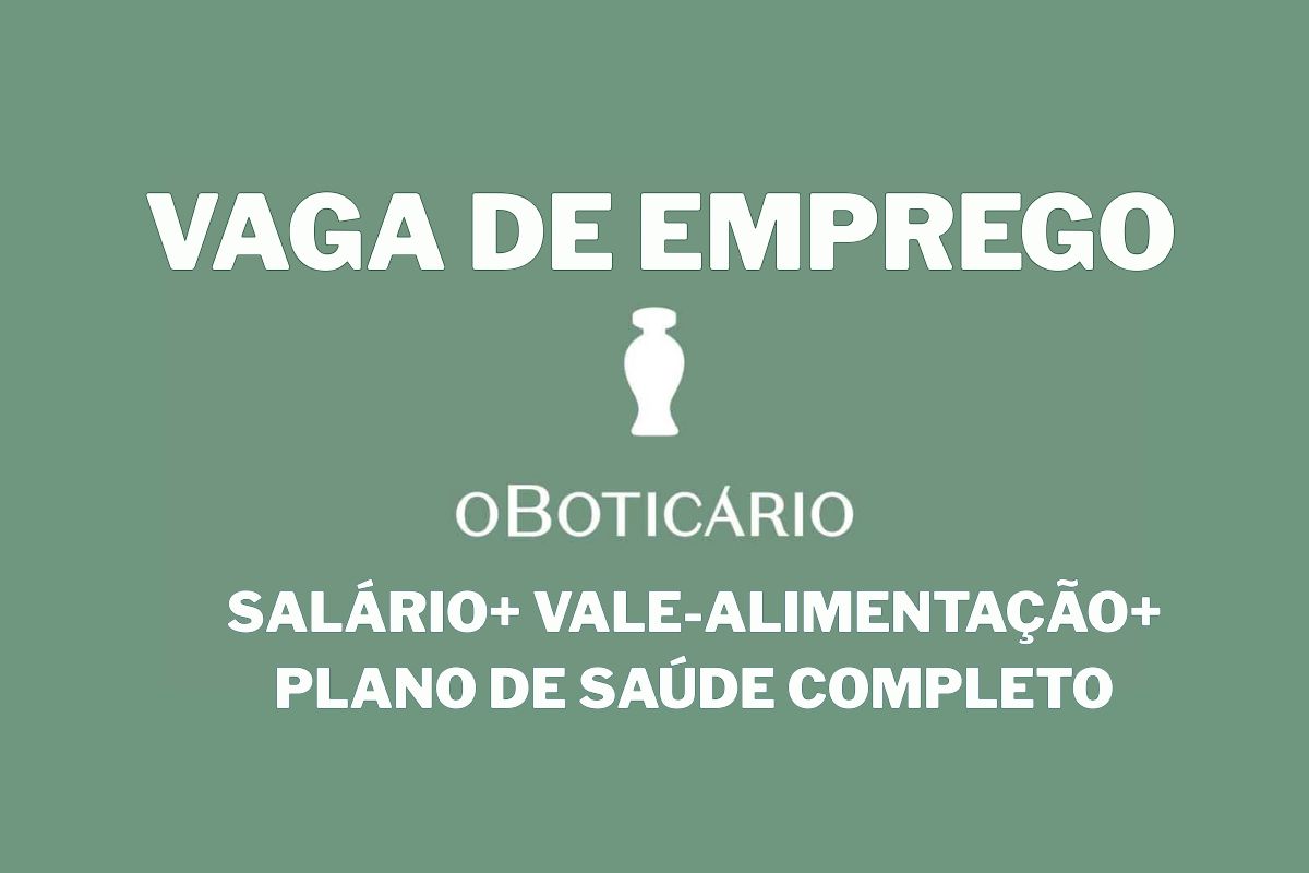 Vaga híbrida de RH no Grupo Boticário em São José dos Pinhais com benefícios completos e atuação em atendimento interno para colaboradores.