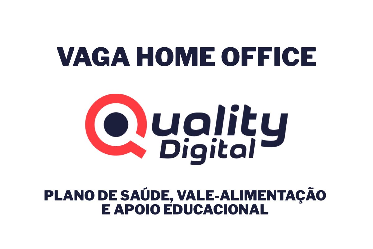 Vaga para trabalhe em modelo Home Office como Auxiliar Administrativo de TI, com benefícios completos, suporte administrativo e atuação em processos de TI.