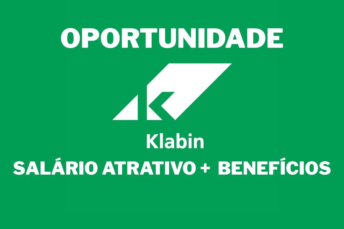 Trabalhe na Klabin em 128 vagas com salário atrativo, vale-alimentação, auxílio-creche e participação nos lucros, em processo seletivo nacional com trilhas de desenvolvimento e cultura de sustentabilidade.