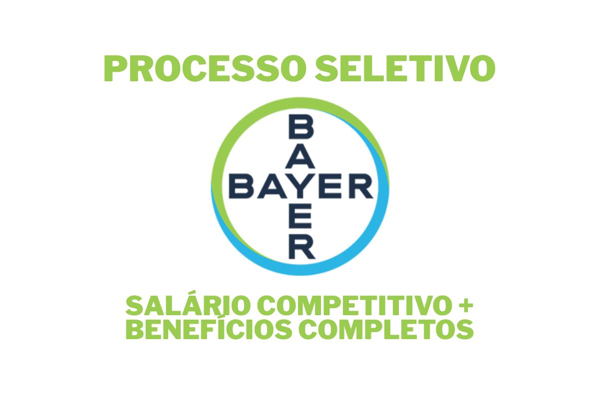 Trabalhe na Bayer e receba salário atrativo + vale-refeição, seguro de vida e bolsas de estudo em 13 vagas abertas no país