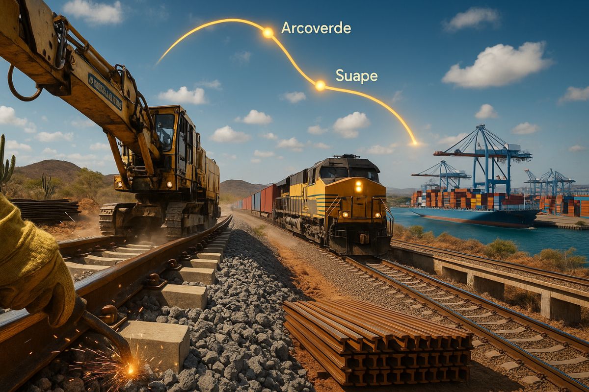 O investimento de R$ 415 milhões reacende as obras da Transnordestina em Pernambuco, conectando Custódia, Arcoverde e o Porto de Suape. Ferrovia promete gerar empregos, agilizar o transporte de carga e impulsionar a economia nordestina.