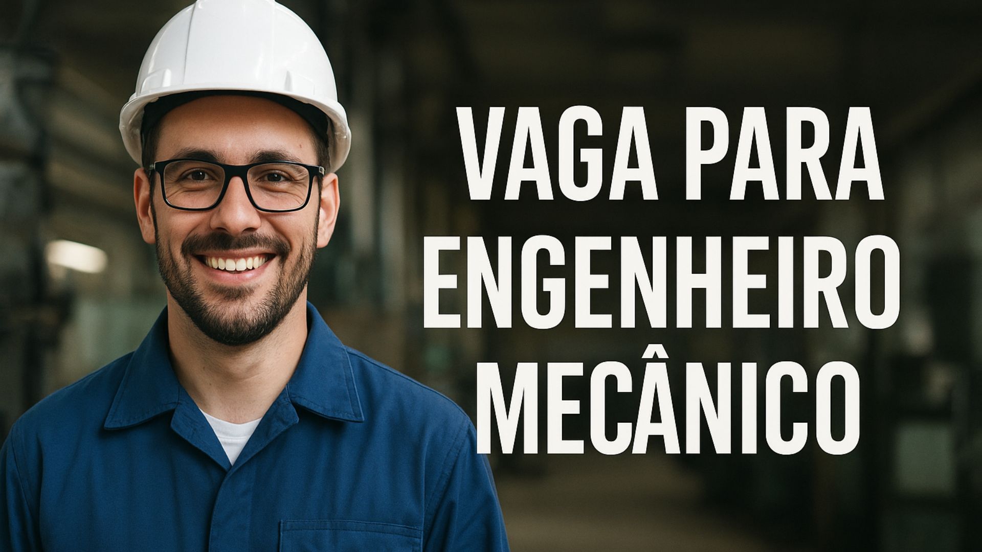 Profissional com capacete de segurança em ambiente industrial, representando vaga de emprego para Engenheiro Mecânico na Ventura Offshore.