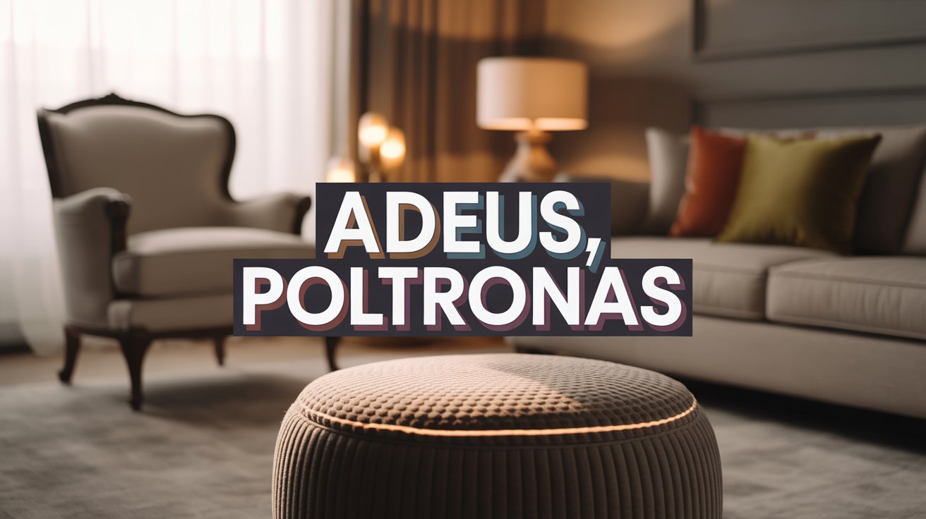 Pufes ganham espaço na decoração com design funcional e charme, substituindo poltronas e otimizando ambientes com praticidade.