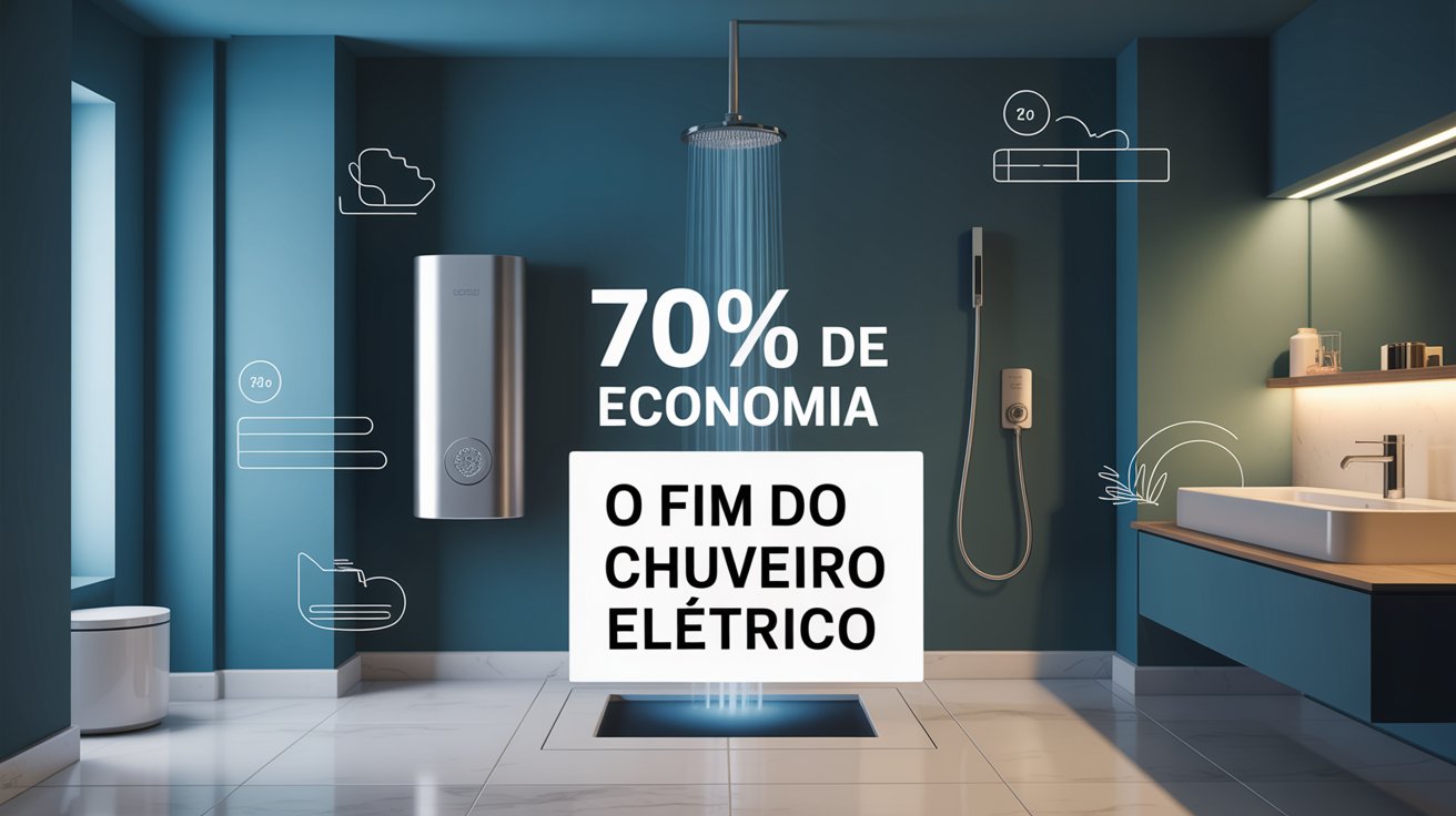 Aquecedores por bomba de calor ganham espaço no Brasil e podem reduzir em até 70% o consumo de energia no aquecimento de água.