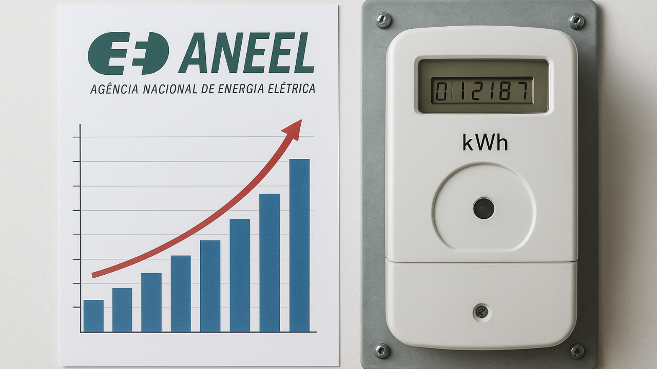A Aneel estuda implantar, a partir de 2026, a Tarifa Horária como modelo padrão para consumidores que gastam mais de 1.000 kWh por mês. A proposta busca incentivar o uso de energia em horários mais baratos e reduzir a pressão sobre o sistema elétrico.