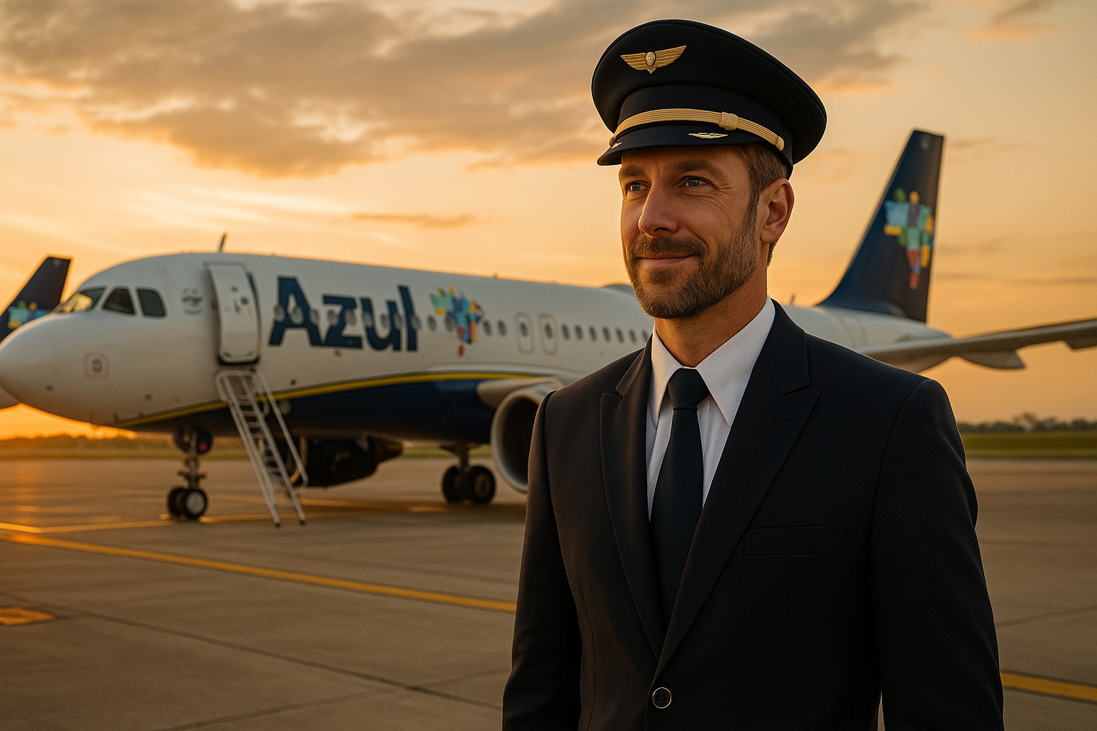 Azul Linhas Aéreas surpreende e abre 186 vagas de emprego com salários altos e chance de voar pelo mundo!