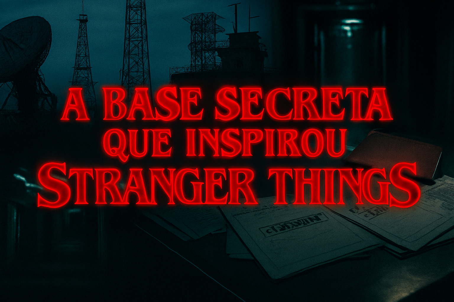 A base secreta que inspirou Stranger Things: documentos, experimentos psicológicos extremos e relatos militares transformaram o Projeto Montauk no caso mais controverso da história americana