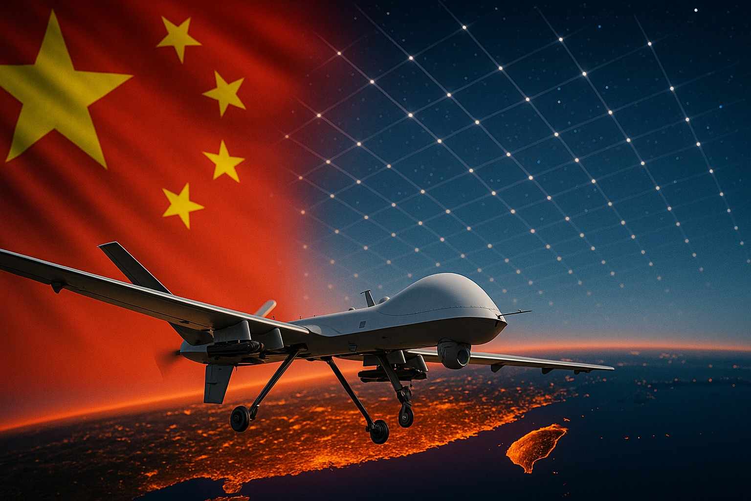 China estima que bloquear o Starlink sobre Taiwan exigiria milhares de dispositivos aéreos de interferência operando de forma distribuída e sincronizada