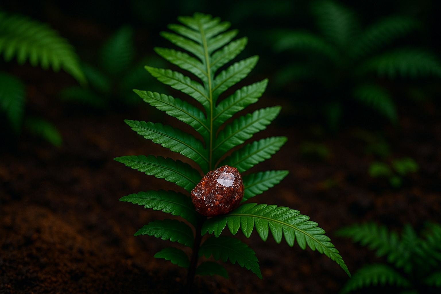 Descoberta inédita mostra samambaia capaz de gerar mineral de terras raras, abrindo novas possibilidades para mineração sustentável e reciclagem verde