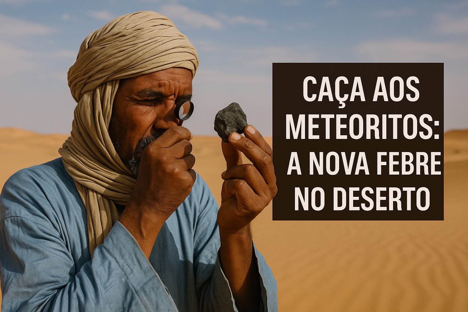 Deserto, Meteorito, Pedras espaciais
