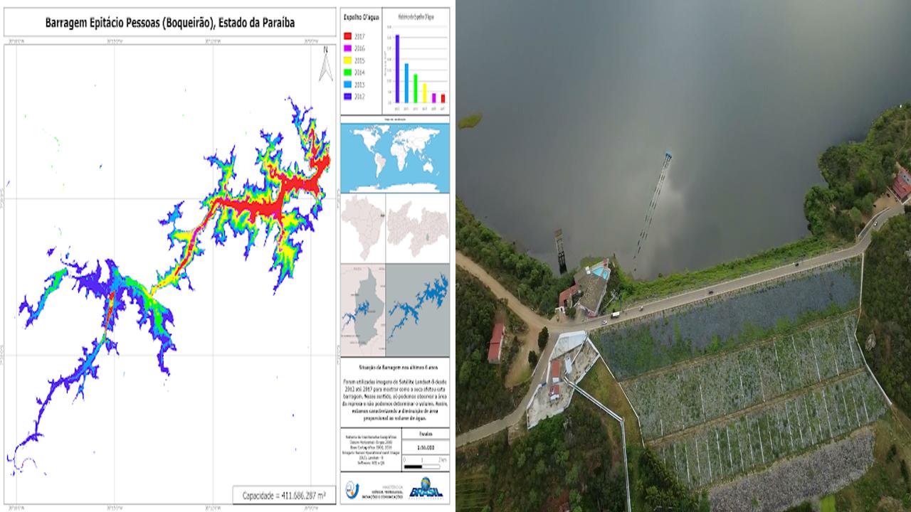 O reservatório que domina o sertão paraibano e rivaliza com os maiores do Nordeste: com capacidade para 411 milhões de m³, ele transformou a região em um polo hídrico vital para mais de 1 milhão de pessoas