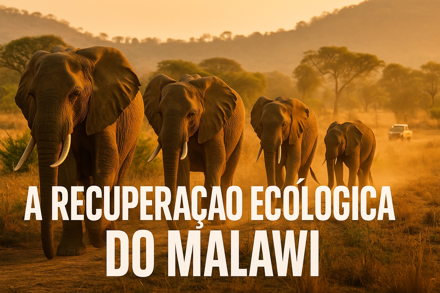 Com mais de 500 elefantes reintroduzidos após décadas de caça, o Malawi viu reservas renascerem, a fauna voltar a ocupar áreas perdidas e cientistas se surpreenderem com a velocidade da recuperação ecológica no país