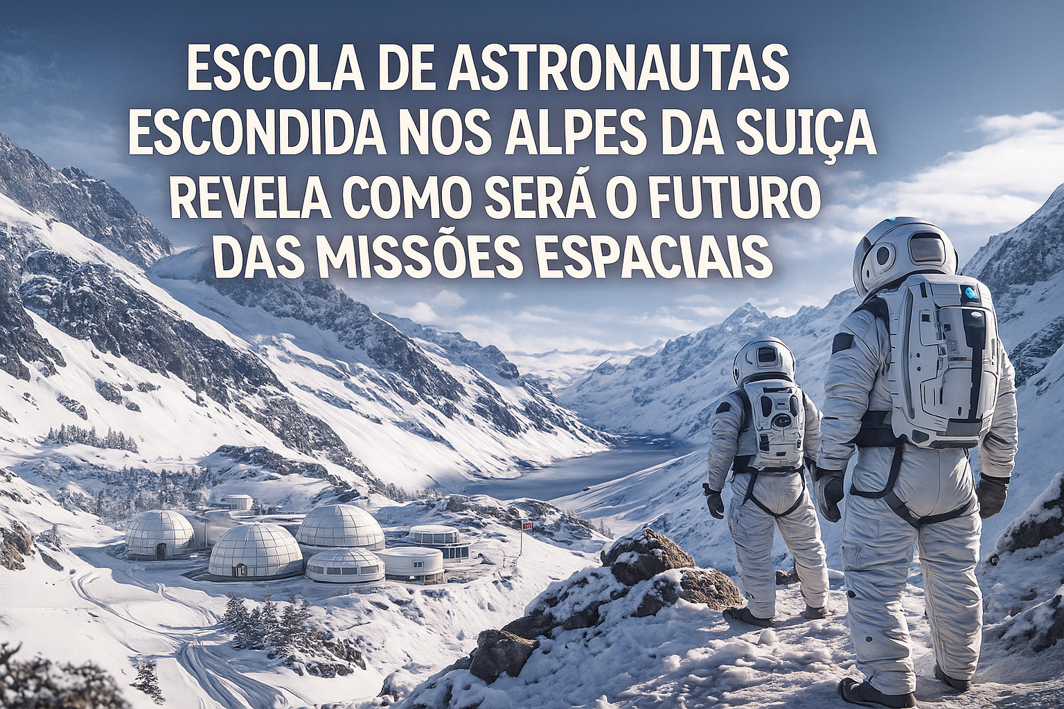 Curiosidades: Escola de Astronautas Escondida nos Alpes da Suíça Revela Como Será o Futuro das Missões Espaciais