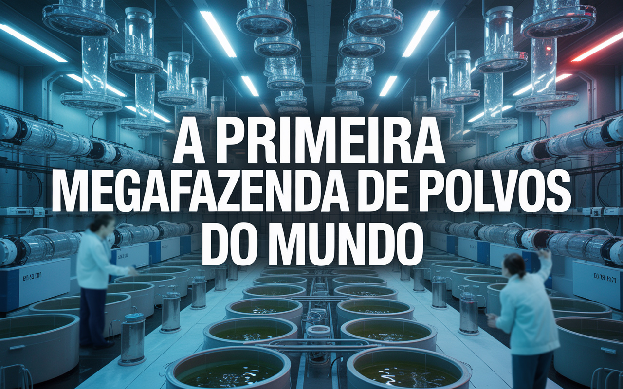 Com um investimento de €65 milhões e a primeira megafazenda do mundo projetada para cultivar polvos, a Espanha avança em pesquisas industriais e inicia a disputa pelo futuro da proteína mais controversa da aquicultura global