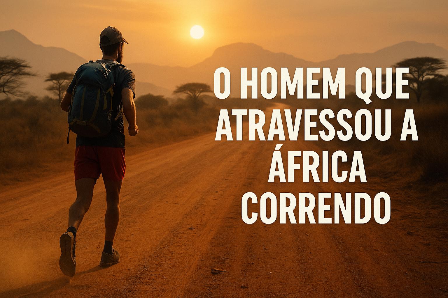 O homem que atravessou a África correndo: britânico corre por 352 dias, 16.000 km e visita 16 países a pé, sobrevive a assaltos, envenenamento e calor extremo para cumprir a travessia mais perigosa do mundo
