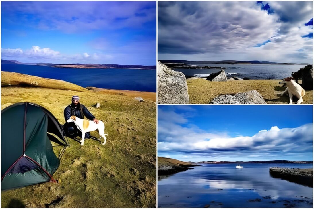 En una isla completamente deshabitada, donde no hay electricidad, carreteras o cualquier vestigio de vida humana, un ex-paracaidista sobrevivió meses solo junto a su perro y transformó el aislamiento extremo en rutina diaria al límite de la resistencia humana
