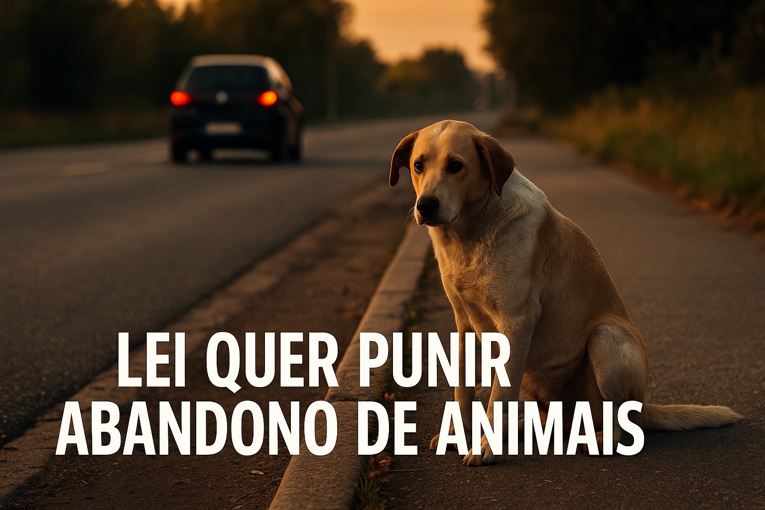Nova lei quer multar quem abandonar animais em vias públicas: projeto altera o Código de Trânsito Brasileiro e transforma o abandono em infração autossustentada com penalidades severas em todo o país