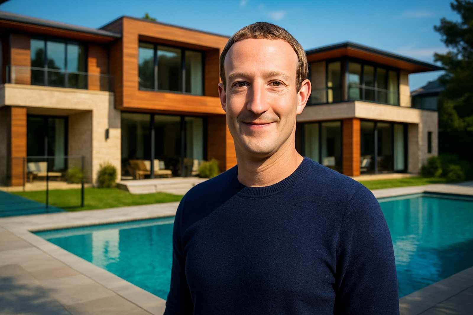 Mark Zuckerberg compra mansão de US$ 23 milhões em Washington D.C com projeto de Robert Gurney, piscina, quadra de tênis e interiores luxuosos