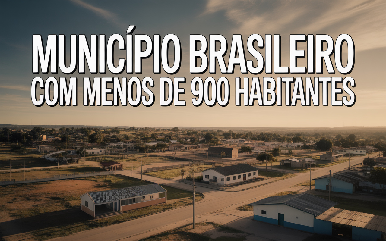 Município brasileiro com menos de 900 habitantes luta para manter serviços e sobreviver ao despovoamento, funcionando como uma cidade onde quase ninguém mora.