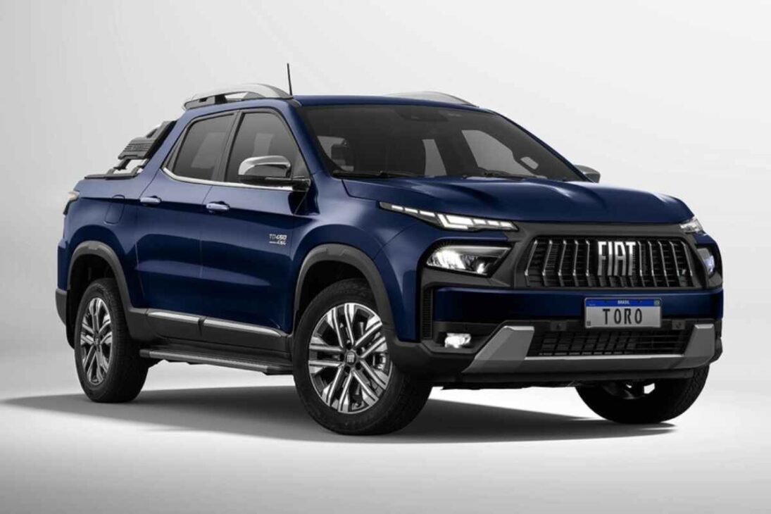 La Nueva Fiat Toro 2026 Combina Motor 2.2 Diésel, Freno Eléctrico Y Mucho Refinamiento Para Ser La Pickup Diésel Más Deseada, Uniéndose Desempeño, Conforto Y Imagen De Status En El Día A Día.