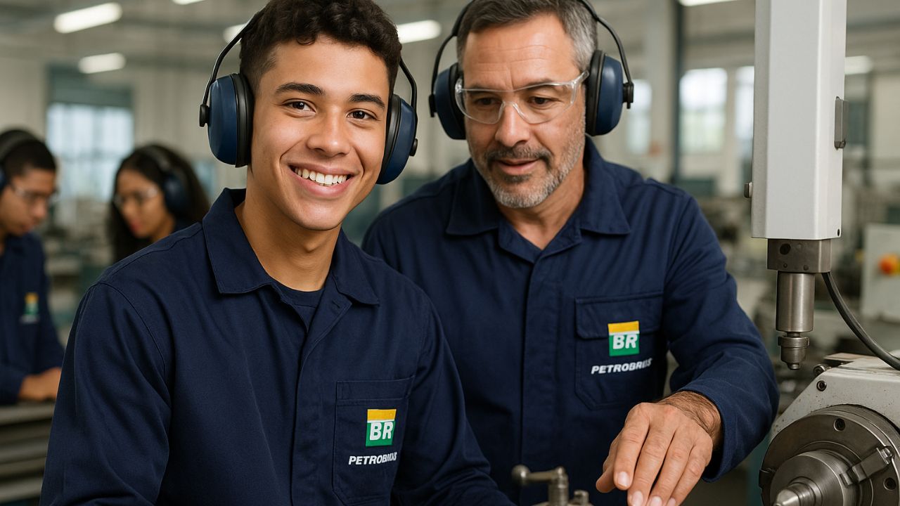 Petrobras abre 700 vagas em cursos gratuitos com auxílio de R$ 1,5 mil e contrato de 21 meses. Inscrições até 12 de outubro.