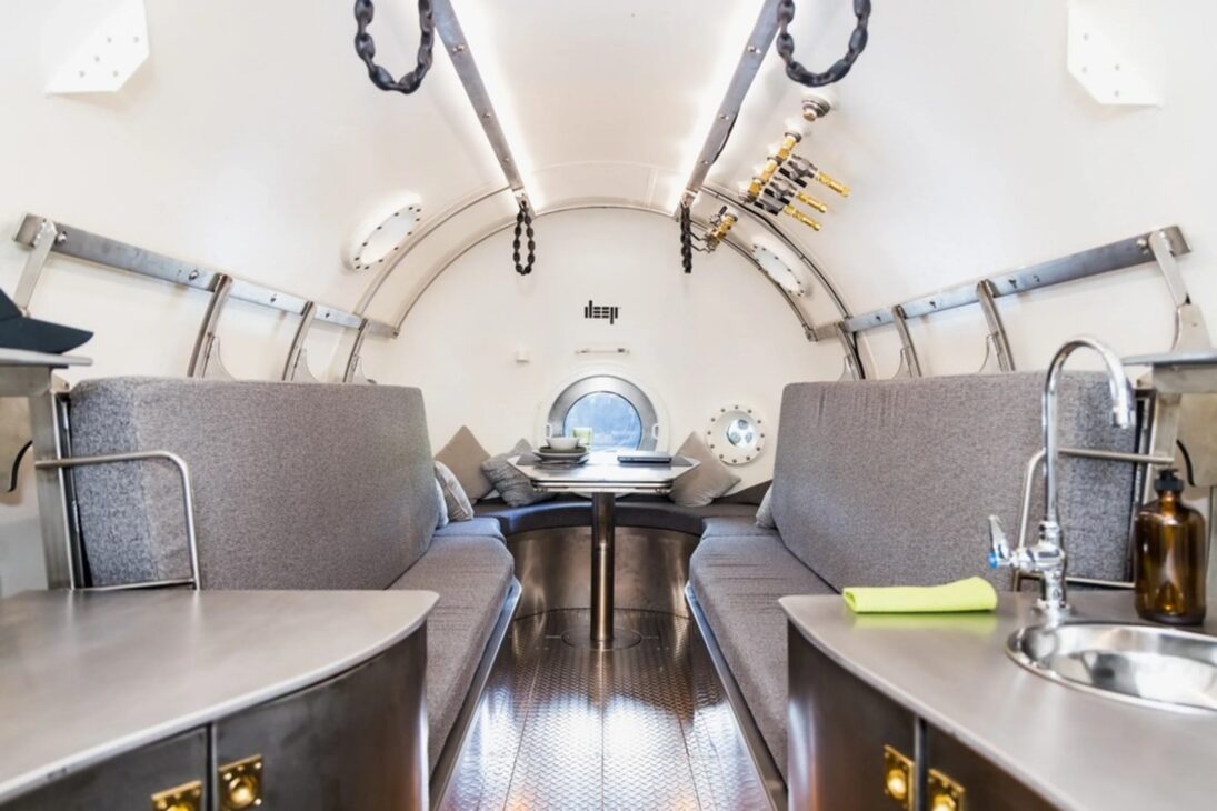 Cápsula subaquática, Cápsula