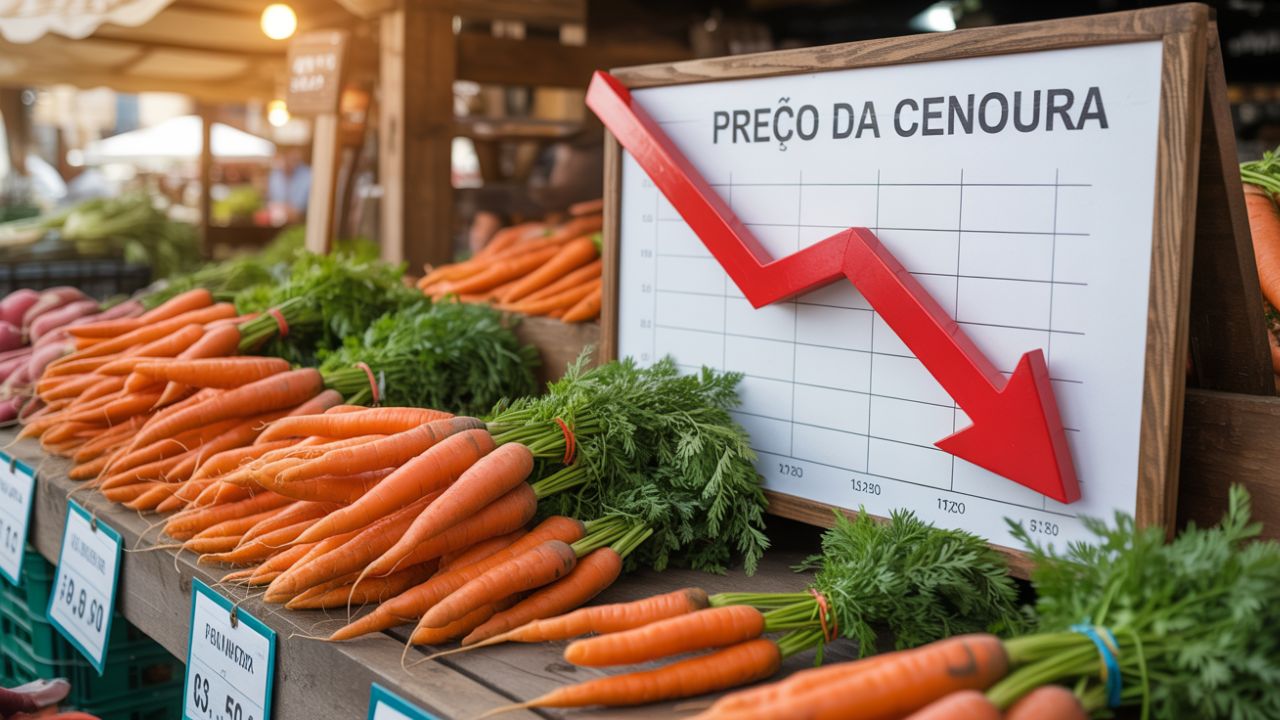 Os preços da cenoura caíram nas principais Ceasas em novembro, segundo a Conab. Saiba por que a oferta elevada reduziu cotações e como isso impacta consumidores e comerciantes.
