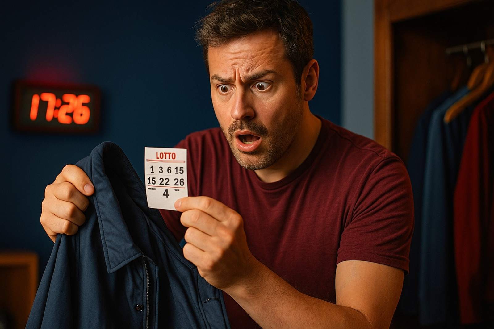 Homem acha bilhete esquecido no casaco e descobre prêmio milionário perto de expirar - entenda o que aconteceu