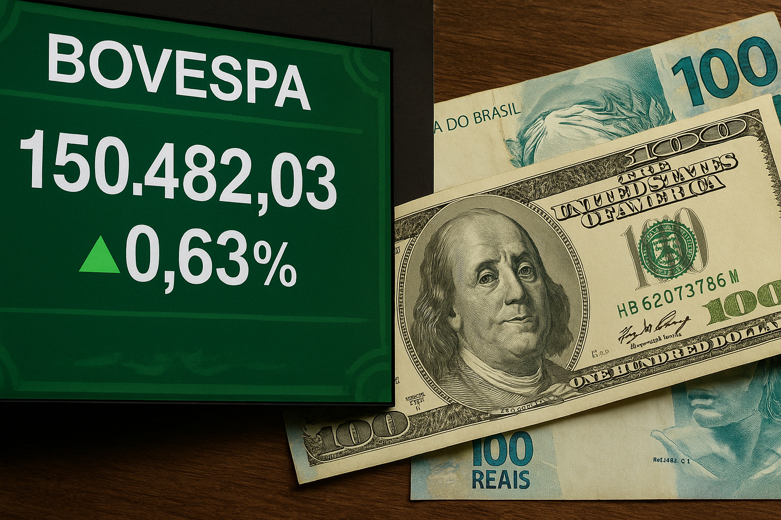 Bolsa bate recorde histórico e dólar tem recuo surpreendente: o que isso revela sobre a Economia do Brasil