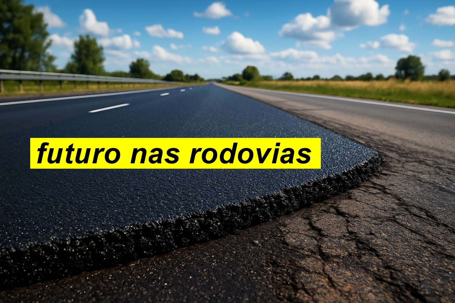 Asfalto com grafeno é testado no Reino Unido e mostra durabilidade 10% maior e resistência 20% superior à água após três anos