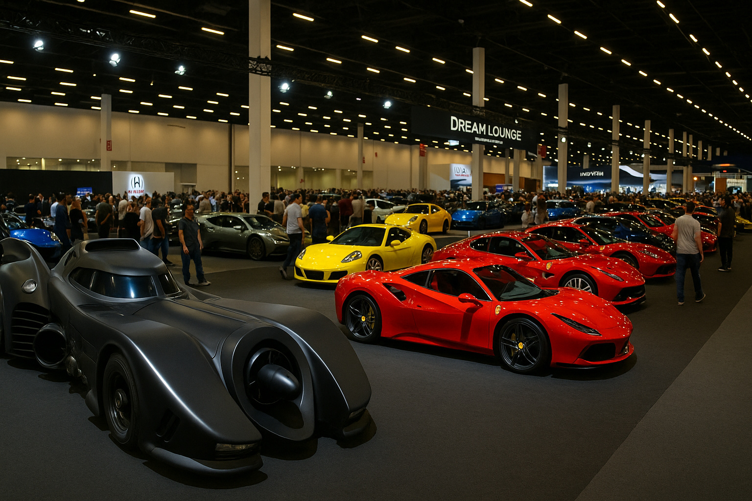 Salão do Automóvel vira espetáculo em São Paulo com Batmóvel do Neymar, jato da Honda e supermáquinas milionárias