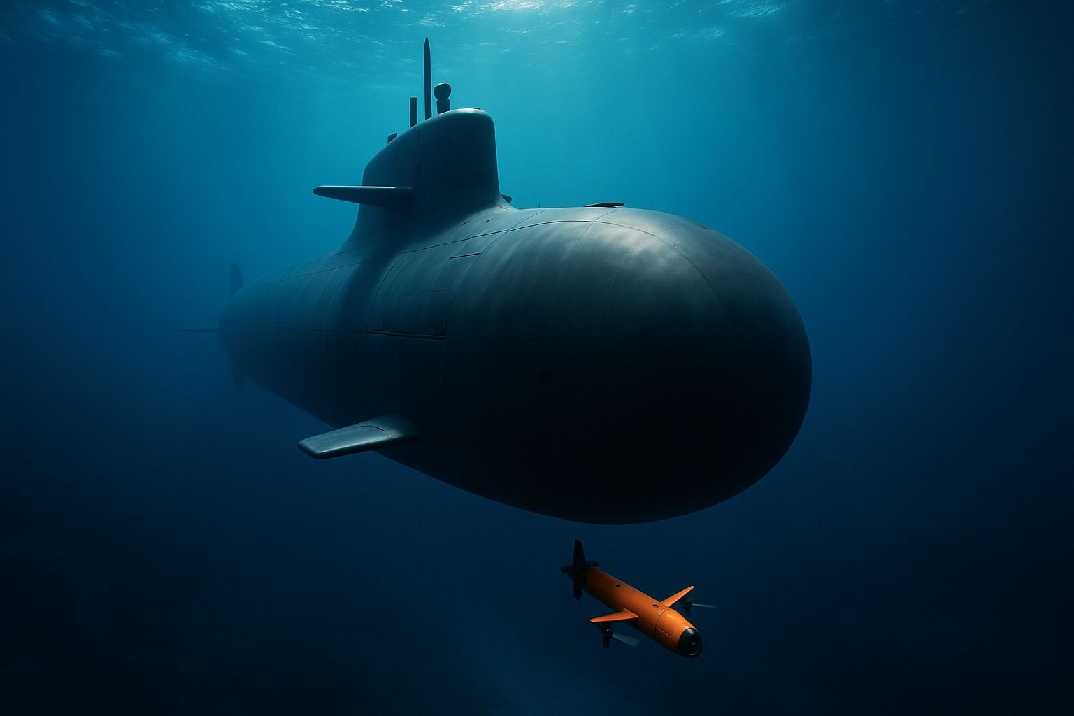 Submarino A26 da Saab é o primeiro de 5ª geração, capaz de lançar drones, operar invisível e permanecer submerso por longos períodos.