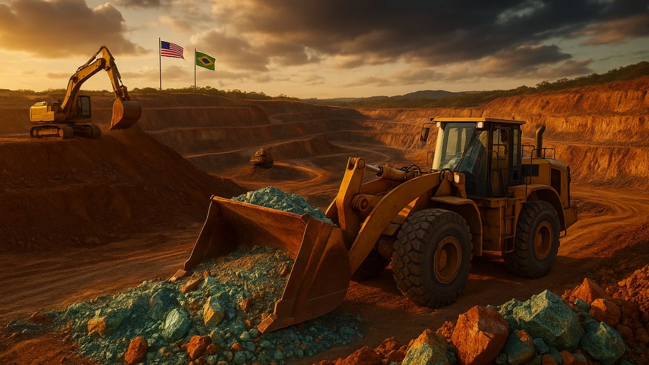 Goiás será palco de megaprojeto de terras-raras com investimento americano e apoio da DFC criada por Donald Trump.