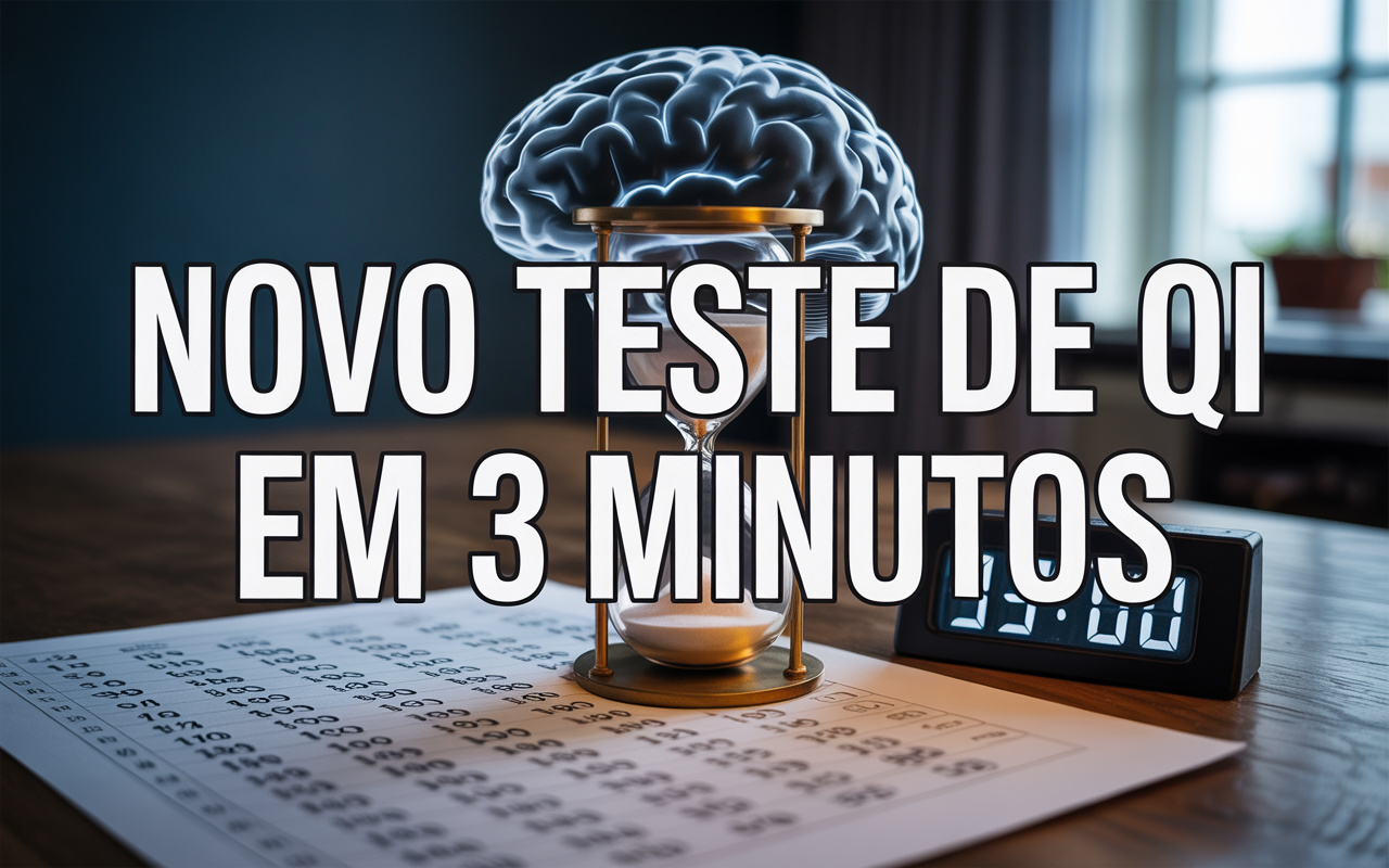 Novo teste de QI promete revelar em apenas 3 minutos se você é mais inteligente do que pensa e até se supera celebridades como Neymar