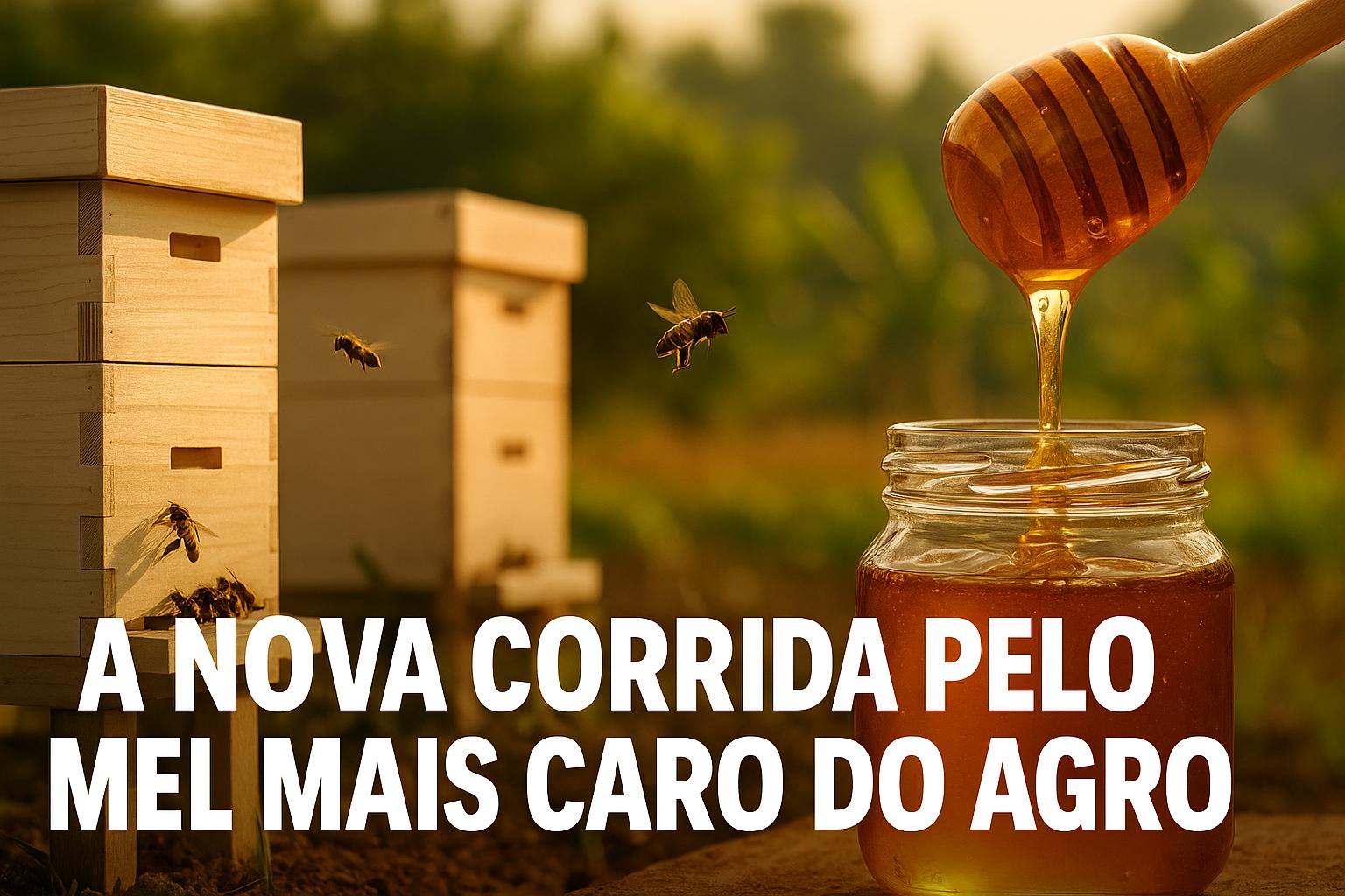 Por que abelhas sem ferrão se tornaram um dos produtos mais caros do agro brasileiro? Colmeias acima de R$ 2 mil e mel de R$ 800 o litro explicam a nova corrida por meliponíneos