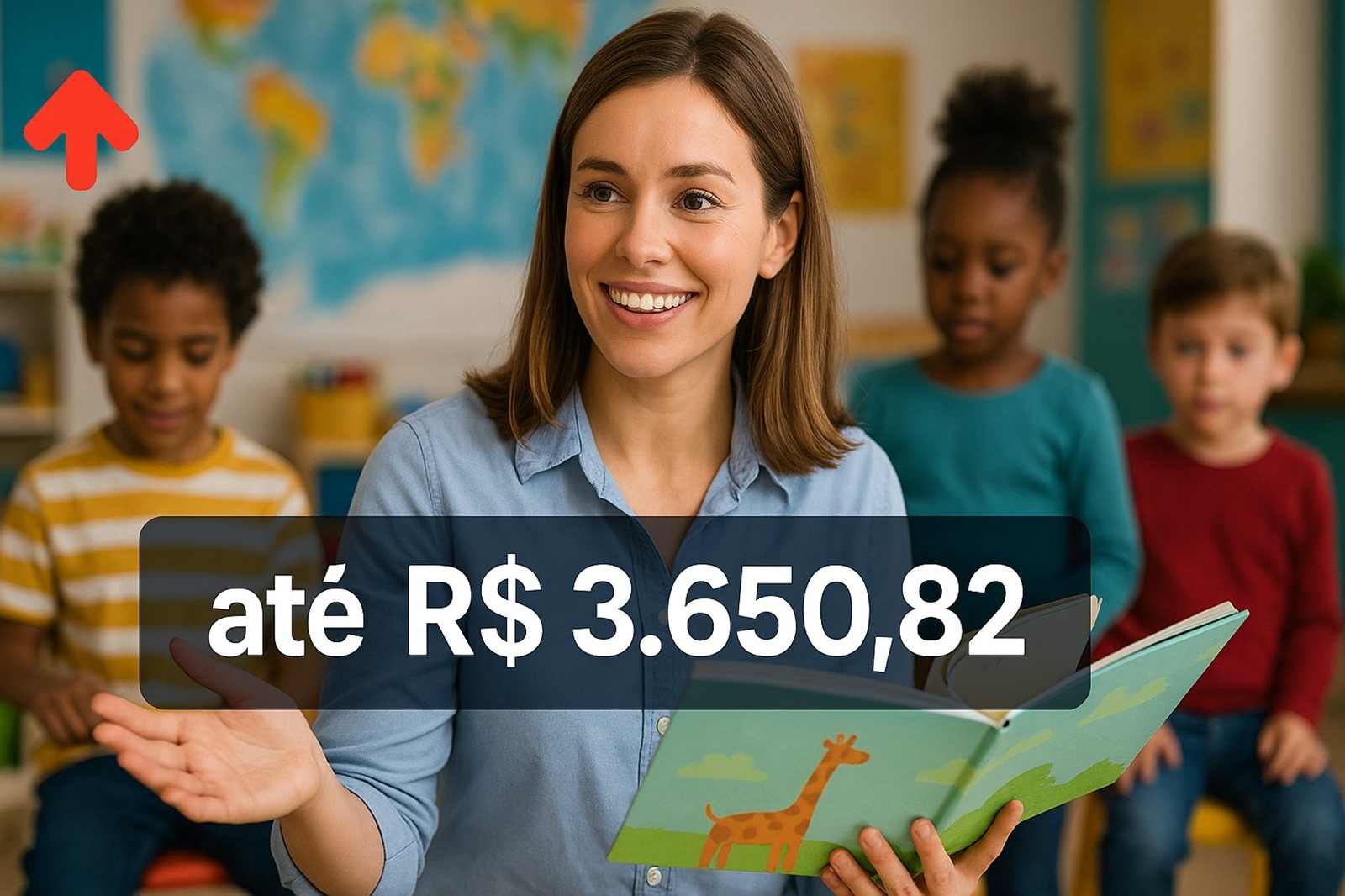 Concurso com 48 vagas para Professor da Educação Infantil oferece salários de até R$ 3.650,82 e abre seleção imediata no estado