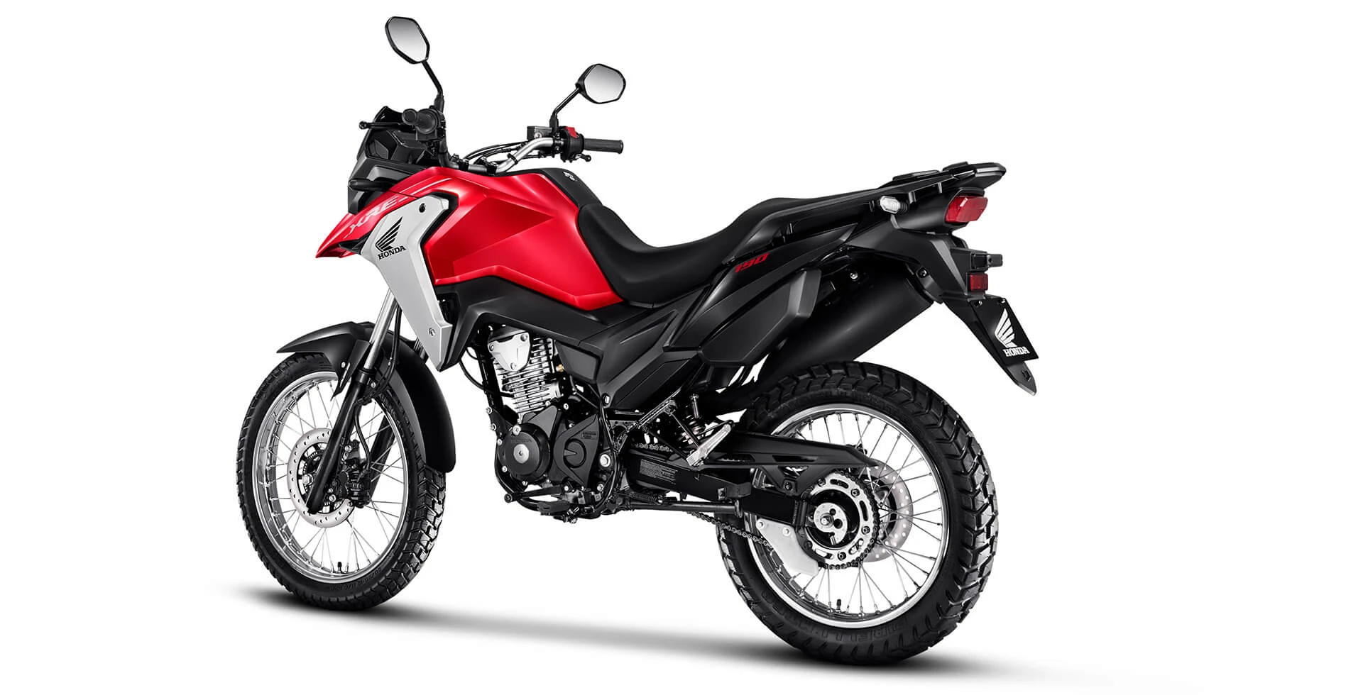 Consórcio da Honda XRE 190 ABS 2026 oferece crédito de R$ 25.499, parcelas a partir de R$ 423,93, prazos de até 80 meses e opção com ou sem emplacamento