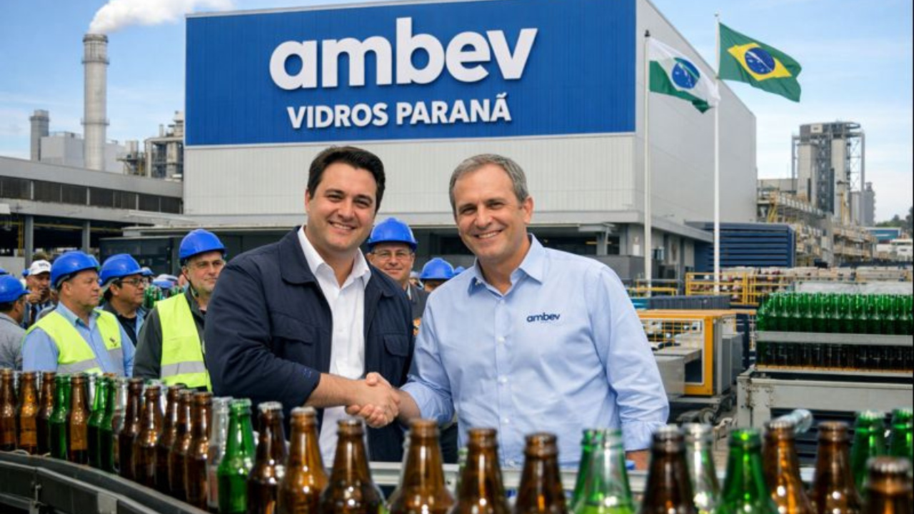 Com investimento industrial de R$ 1 bilhão, a Ambev amplia a geração de empregos no Paraná e fortalece práticas de sustentabilidade.