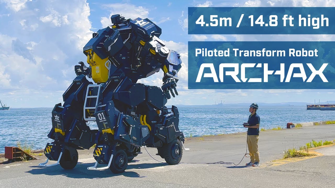 Custando US$ 2,7 milhões, com 4,5 metros de altura, 3,5 toneladas e cabine tripulada, o Japão coloca à venda o primeiro robô gigante pilotável do mundo e transforma os megazords de Power Rangers em realidade industrial