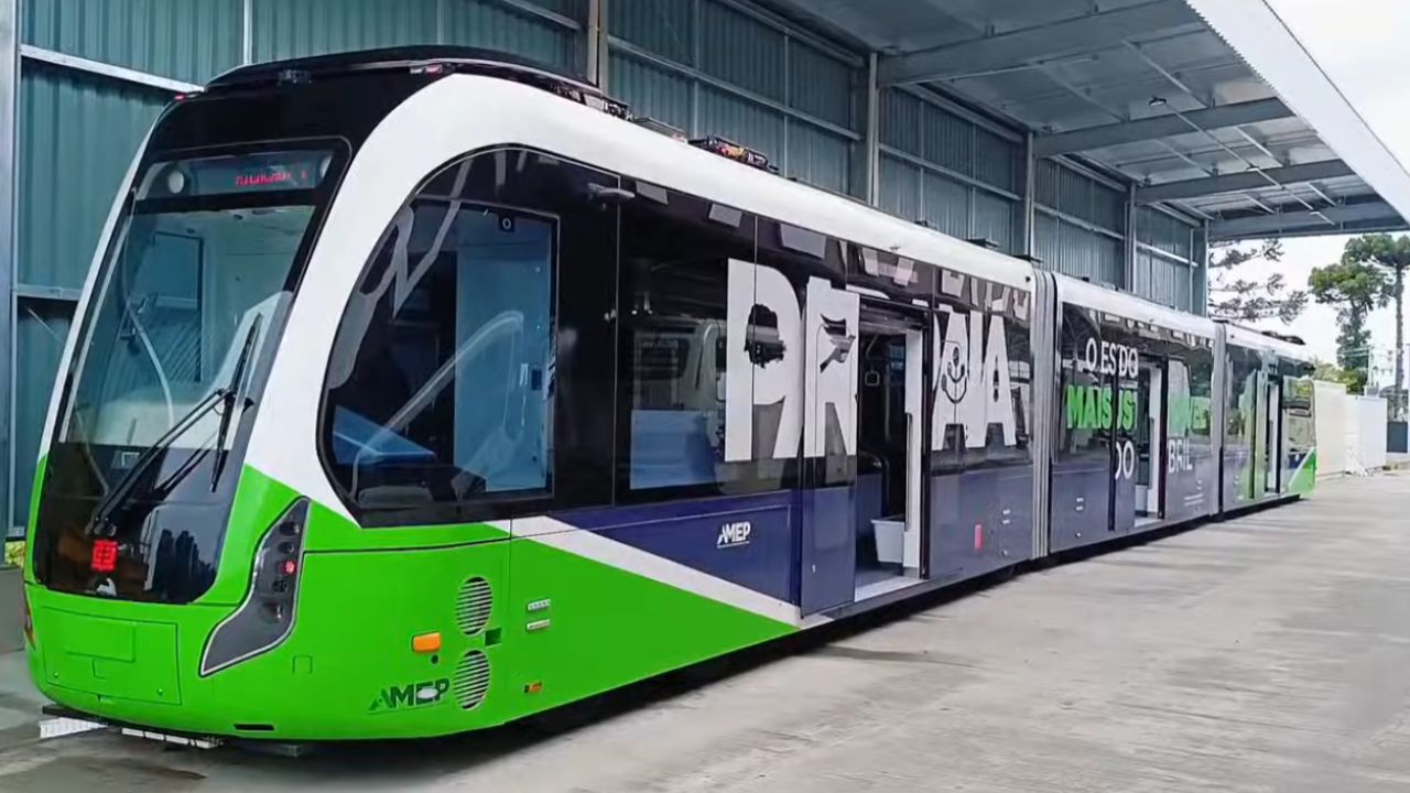 Tranvía Urbano Digital De Paraná, Con Vía Virtual Y Operación Eléctrica, Promete Transporte Público Más Eficiente Y Nueva Movilidad Urbana.