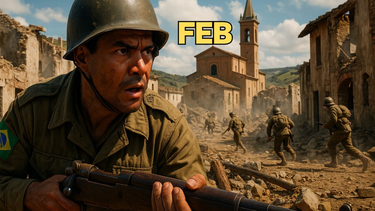 Brasil em Montese como pracinhas tomaram a cidade em 1945 após combates sangrentos e hoje seguem eternamente homenageados pela Itália na maior conquista brasileira da Segunda Guerra