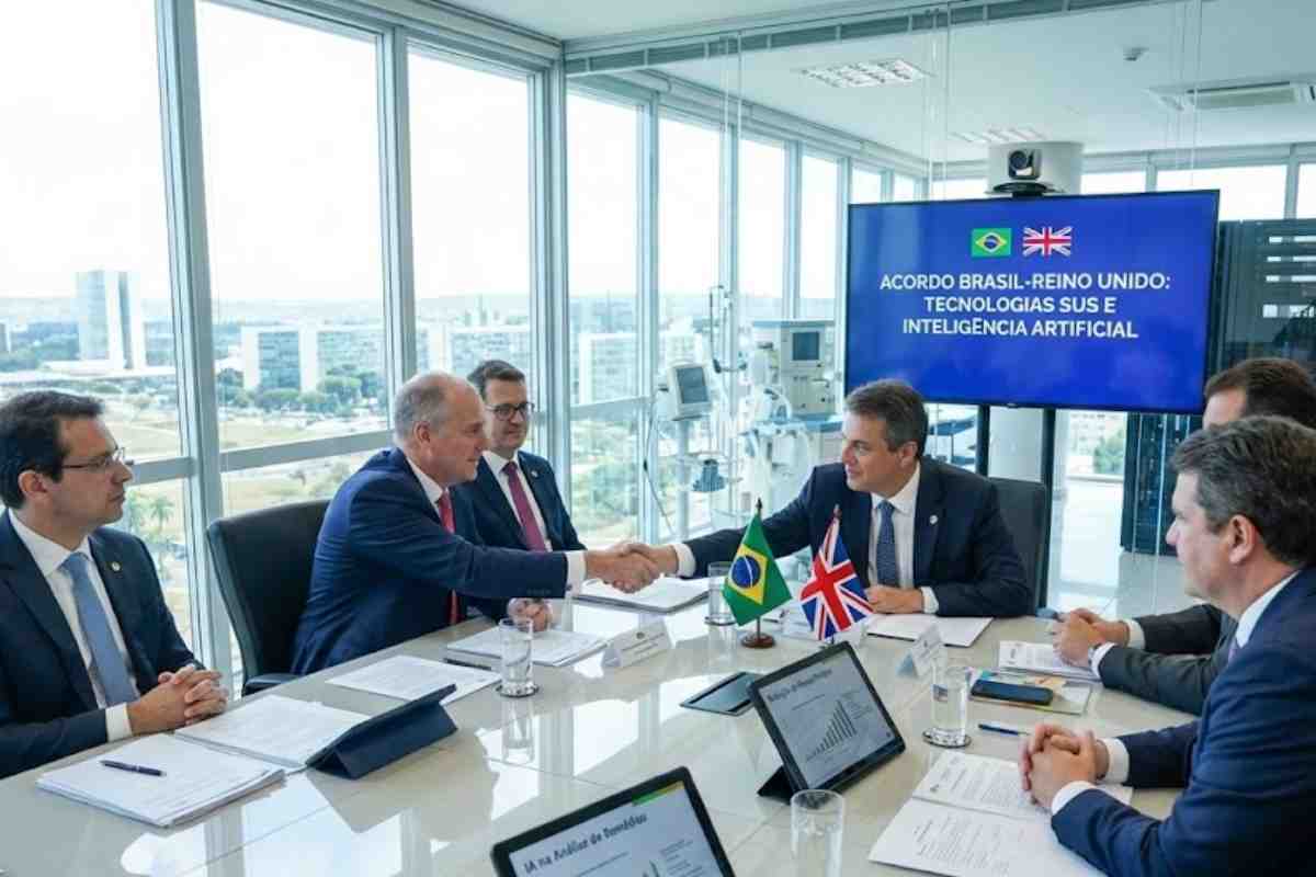 Brasil e Reino Unido firmam acordo para modernizar o SUS com tecnologia em saúde e inteligência artificial, garantindo eficiência e acesso equitativo.