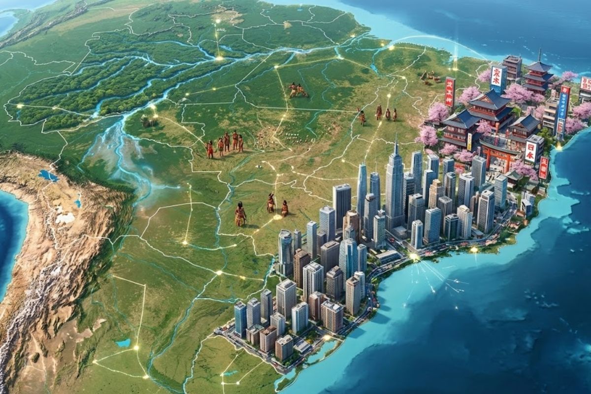 Descubra por que a geografia do Brasil, da Amazônia ao rio Amazonas, de São Paulo às fronteiras, revela um Brasil único e surpreendente.