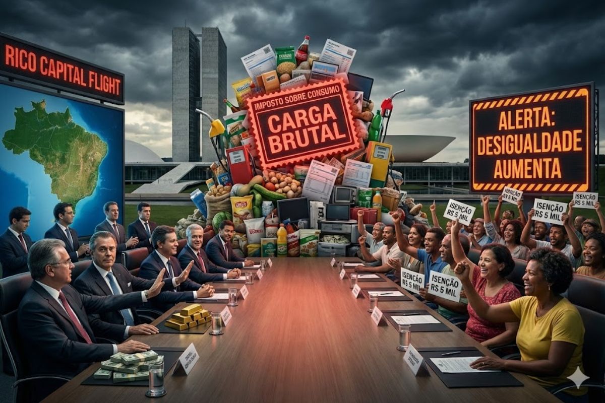 Com a nova isenção de Imposto de Renda até 5 mil em 2026, o governo beneficia a classe média brasileira, reforça a tributação sobre consumo, adia uma reforma do Imposto de Renda mais profunda e preserva brechas para lucros e dividendos em um sistema que continua desigual e regressivo.