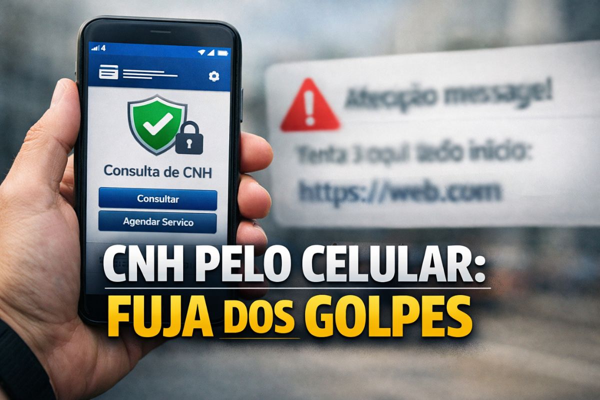 CNH pelo celular no app CNH do Brasil inicia a primeira habilitação com curso teórico gratuito e prova teórica, reduzindo golpes e erros no processo.