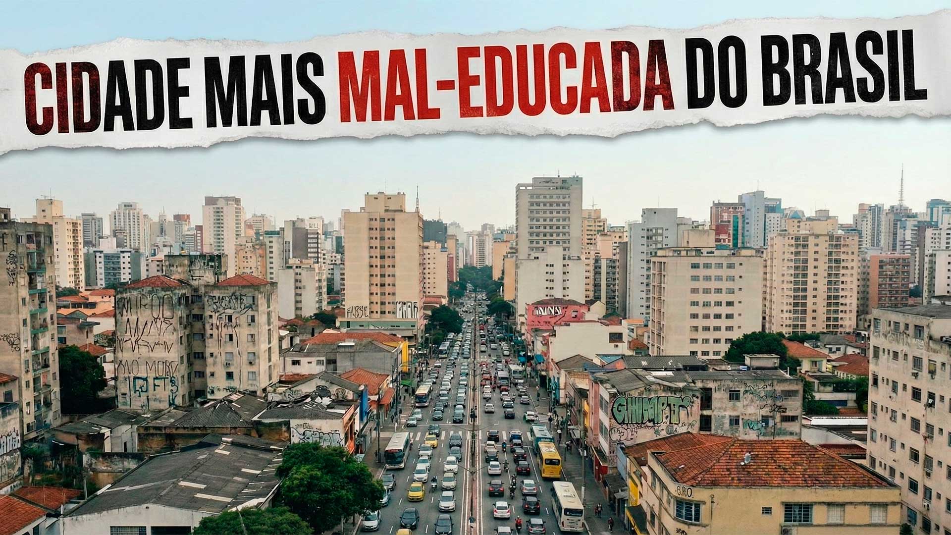 Brasileiros elegem a cidade mais mal-educada do Brasil em pesquisa que analisou 12 comportamentos considerados desrespeitosos em 15 grandes cidades do país