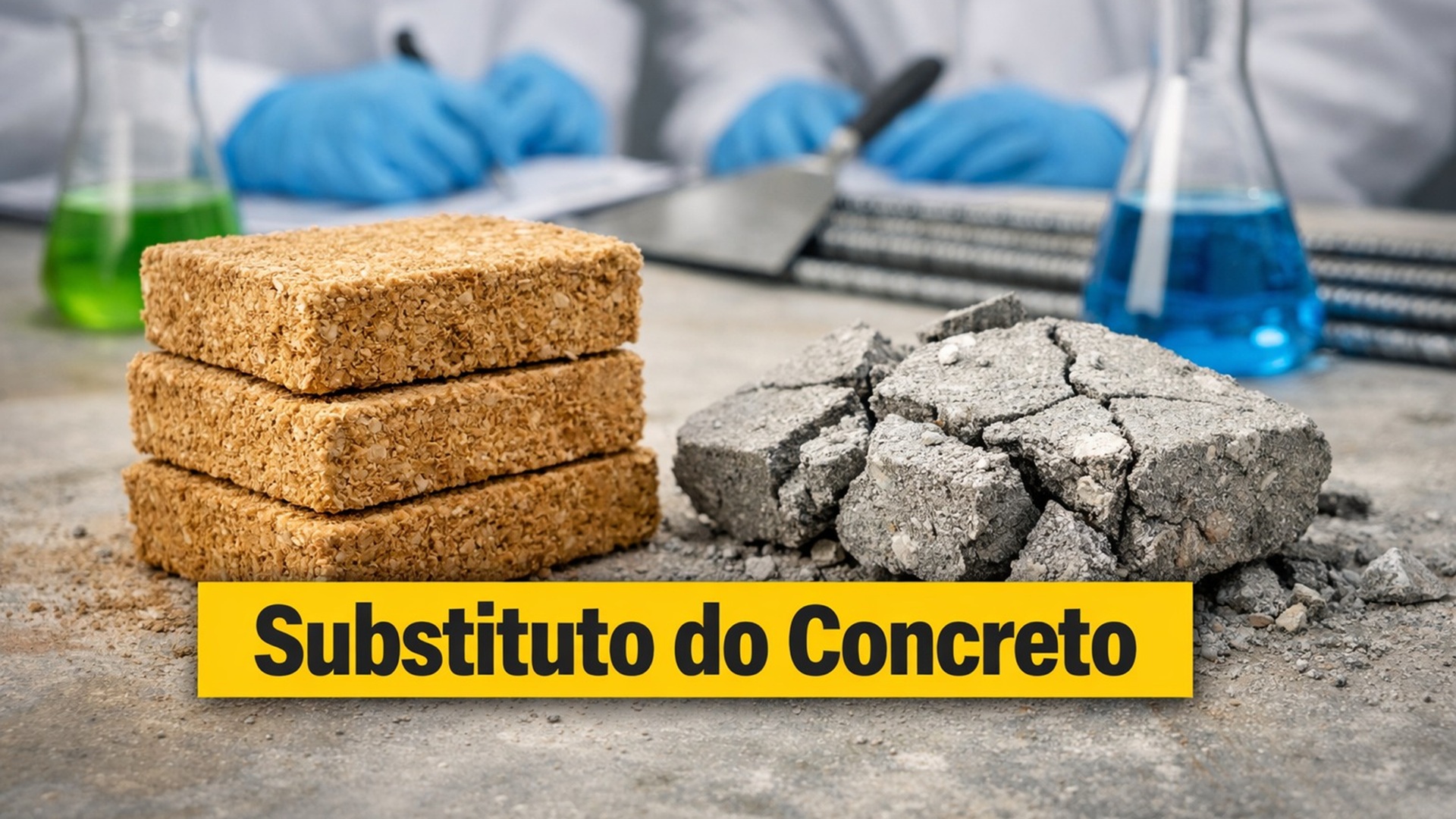 Novo Material Estrutural Enzimático dos EUA supera concreto com cura em horas e resistência de 25,8 MPa, sequestrando CO2.