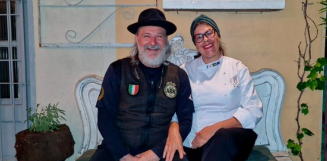 Pareja, restaurante, Sora